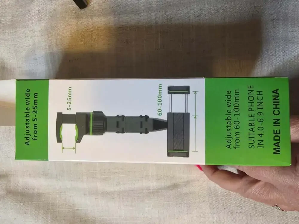 Universal Clip Cellphone Holder Model: H-HS162 Multi-Joint Flexible Adjustment